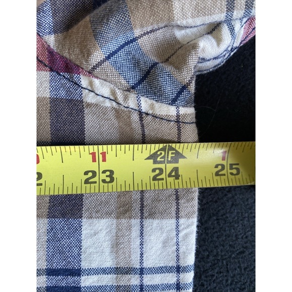 LRG Lifted Research Group Short Sleeve Button Up Flannel Shirt 2XL Hip Hop Y2K - Picture 11 of 12